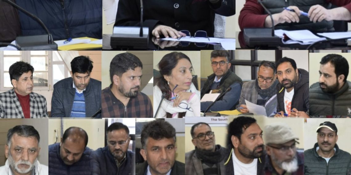 DC Poonch reviews achievements under Capex budget, NABARB, Central Schemes 