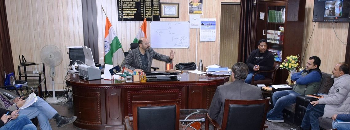DC Ramban reviews shifting work of HT towers
