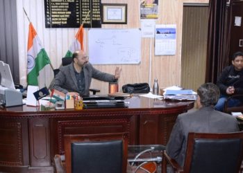 DC Ramban reviews shifting work of HT towers