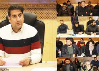 DC Srinagar takes schemes wise review of RDD sector