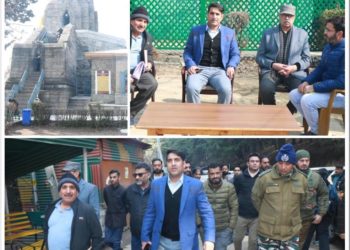 DC Srinagar visits Shankaracharya Temple to oversee arrangements for upcoming Maha Shivratri Festival