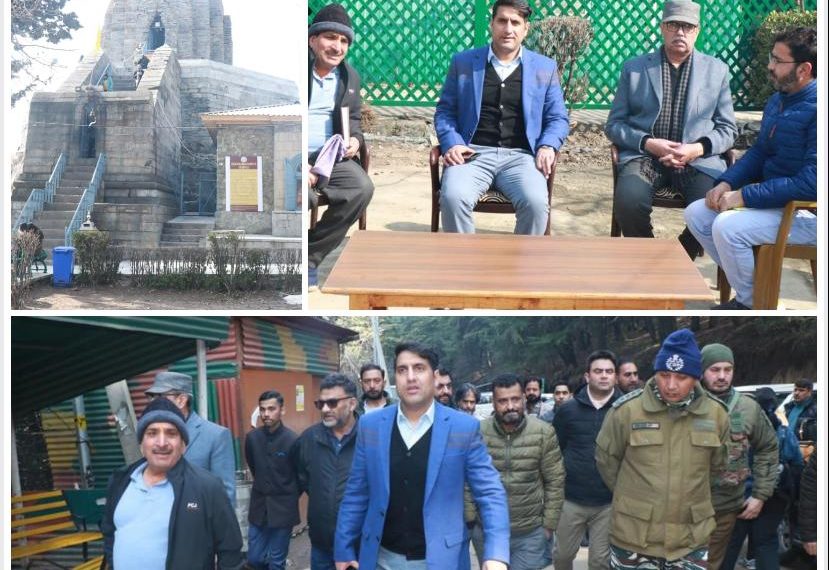 DC Srinagar visits Shankaracharya Temple to oversee arrangements for upcoming Maha Shivratri Festival