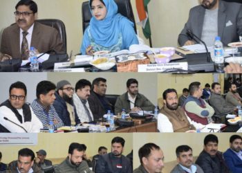 Mandeep Kaur reviews development scenario of Poonch; Asks officers to ensure timely, quality completion of projects