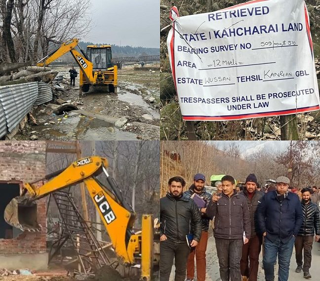 Dist Admin Gbl continues Anti-Encroachment drive