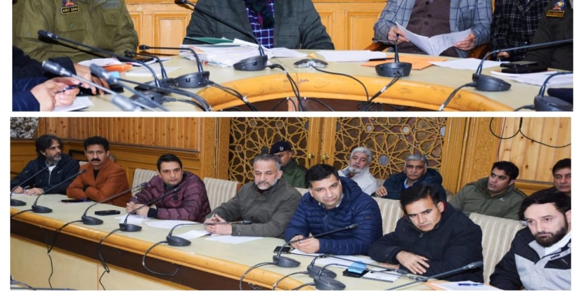 Div Com Kashmir reviews arrangements for celebration of Shab-e-Mehraj