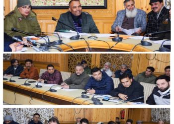 Div Com Kashmir reviews arrangements for celebration of Shab-e-Mehraj