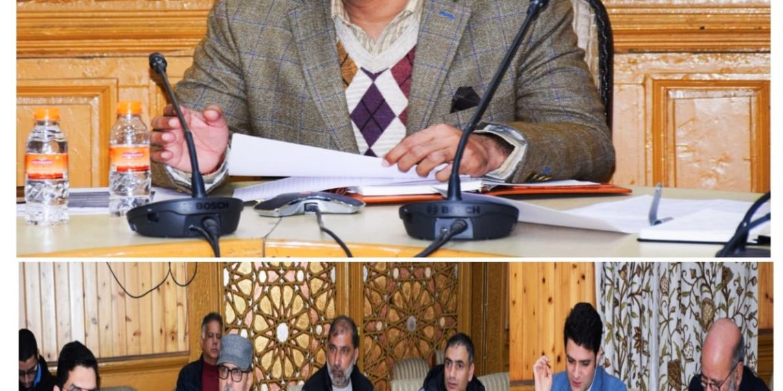 G20 Summit: Div Com Kashmir reviews progress of work for upgradation of roads
