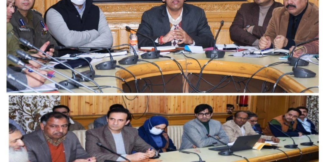 Div Com Kashmir reviews arrangements for SANJY-2023