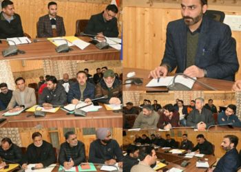 DC Anantnag reviews SANJY-2023 preparations