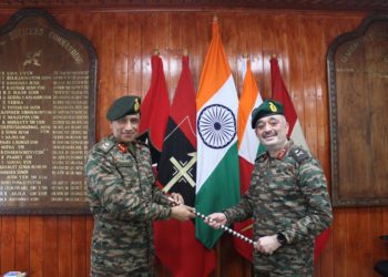 Maj Gen Girish Kalia, Takes Over As GOC Vajr Division