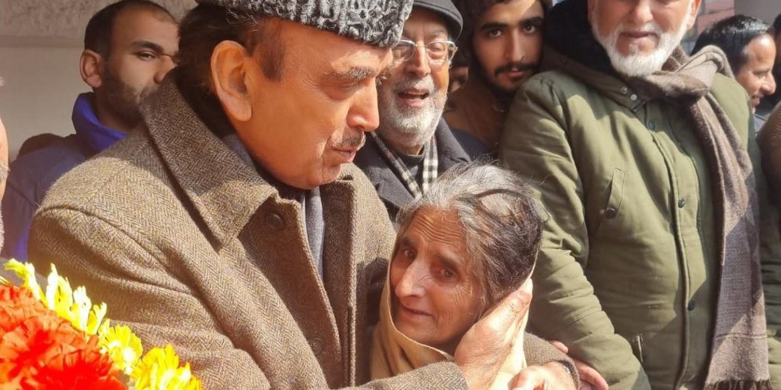 Those who have grabbed huge chunk of land illegally must not be spared: Ghulam Nabi Azad