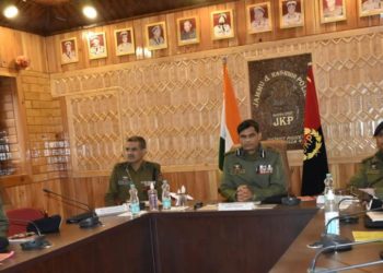 ADGP Kashmir visits North Kashmir Reviews security scenario