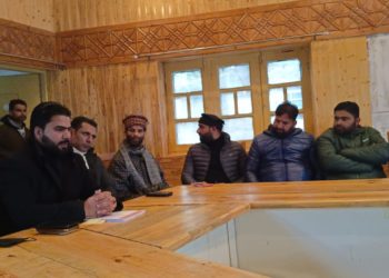 Senior BJP Leader Adv Sajid Yousuf Shah Visits SDH Sogam and NTPHC Lalpora 
