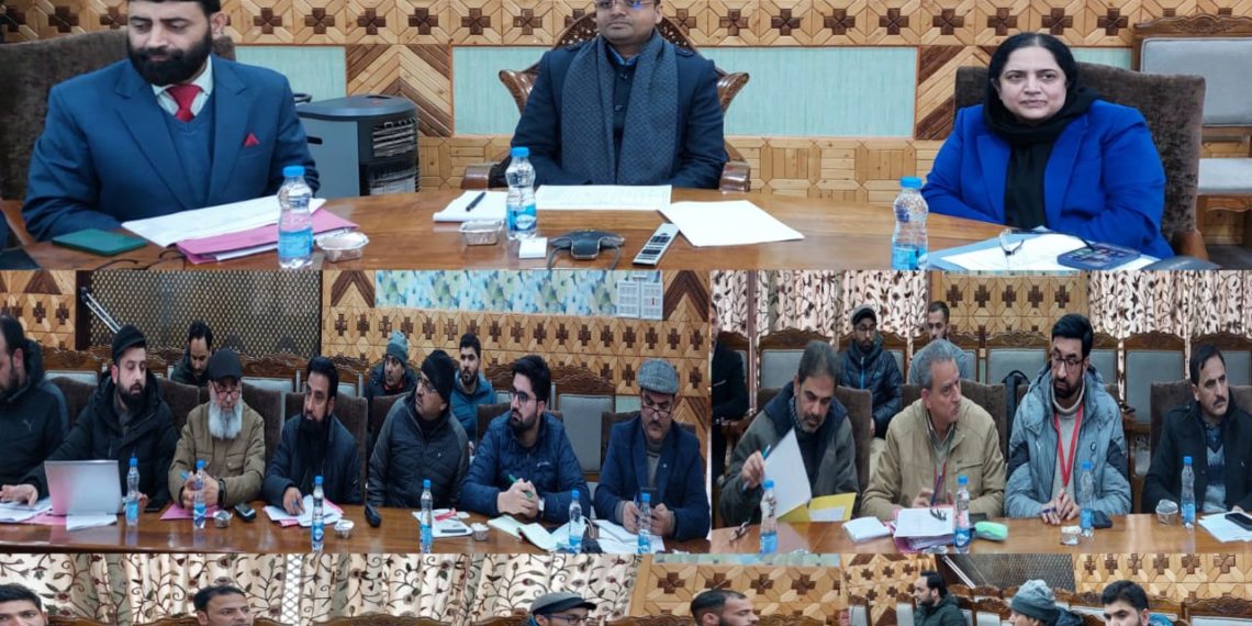 DDC Kupwara reviews progress of various developmental projects Directs officers for completion of all ongoing projects with the stipulated timelines