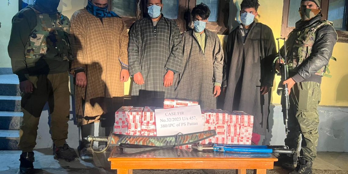 BURGLARY CASE SOLVED IN PATTAN WITHIN 72 HOURS; STOLEN PROPERTY RECOVERED