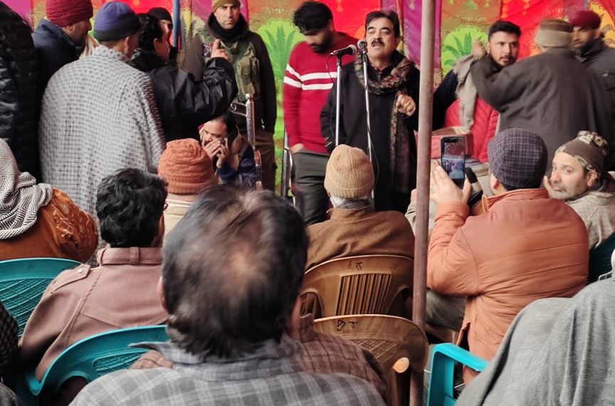 District President BJP, Srinagar, conducted Working Committee meet of Eidgah Constituency
