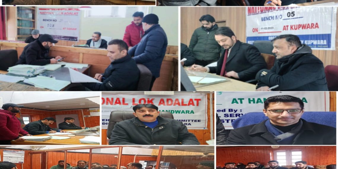 National Lok Adalat Held across Kupwara District