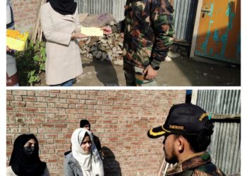 24RR Ganderbal interaction with students participants of Space Kidz India Program