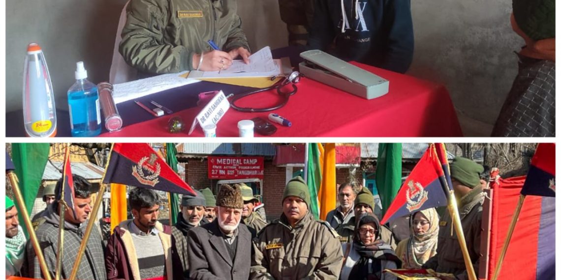 BSF organised medical camp in Karnah 