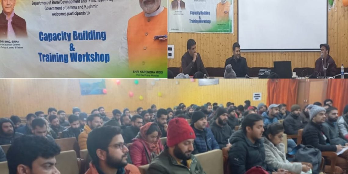2 Day capacity building-cum-training workshop for PAA held at Kupwara Strategies, approaches of SDGs demonstrated
