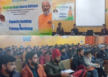 2 Day capacity building-cum-training workshop for PAA held at Kupwara Strategies, approaches of SDGs demonstrated