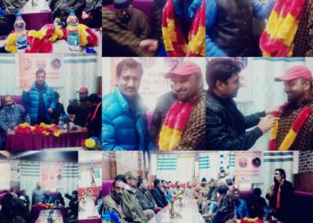 Kangan Constituency Unit of BJP Ganderbal held its Working Committee Meeting at Gounchi Mohalla Panchayat, passed resolution for the year