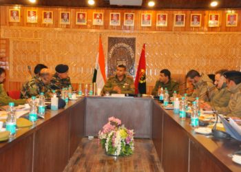 SSP Baramulla chairs officers meeting; Reviews General Crime Status, UA (P) Act & NDPS Act cases