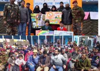 Indian Army Organised Anti Drug Campaign At GHSS Kandi