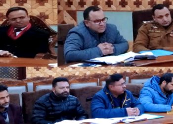 DC Kupwara chairs NCORD meeting  Seeks co-operation from  families, parents to overcome the drug menace KUPWARA, 