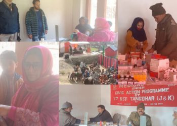 BSF organised free medical near LoC in Karnah
