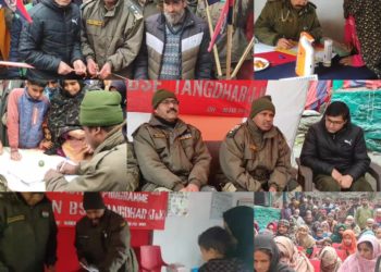 27 BN BSF Organised Free Medical Camp At Nowa Gabra Karnah  In North Kashmir’s Kupwara district 