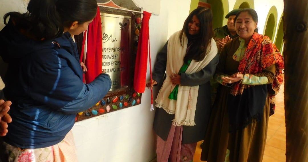 INAUGURATION OF FIRE AND FURY CORPS WOMEN EMPOWERMENT CENTRE, LEH    