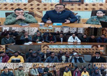 DC Kupwara chairs coordination committee  meeting, press conference clears misinformation regarding property tax