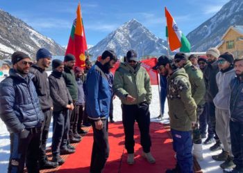 Snow sports festival in Gurez Valley