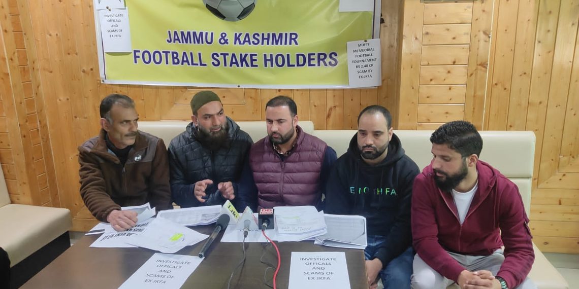 STAKE HOLDERS OF J&K FOOTBALL ASSOCIATION