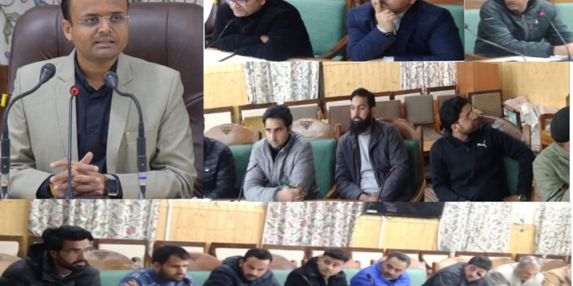 DDC Kupwara reviews RDD schemes  Over 1500 works completed under MGNREGA