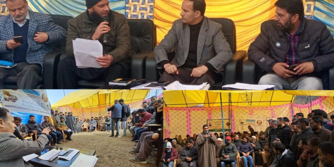 MD, JJM (Prabhari Officer) visits Panchayat Halqa D H.Pora