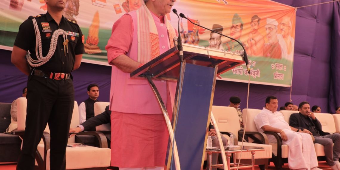 Lt Governor addresses ‘Rashtra Katha Shivir’ at Pransla, Gujarat