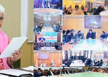 Lt Governor interacts with citizens who had filed their complaints on JKIGRAMS; several cases disposed on the spot
