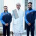Fit India Movement Ambassador, International Wushu Player call on Lt Governor 