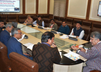 Dr Samoon chairs SSC meet; reviews working of IMCs under PPP scheme 