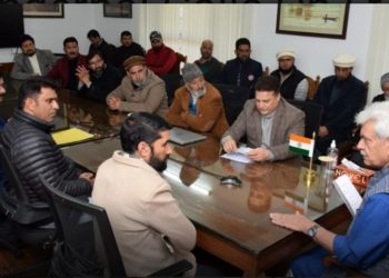 Public Delegation From Ganderbal Calls On Lt Governor