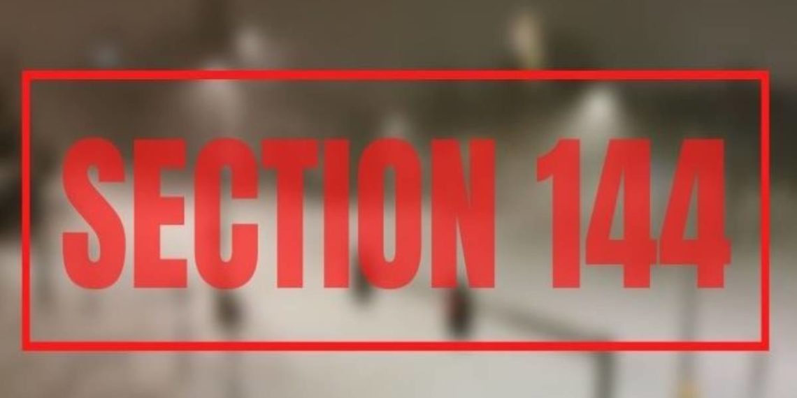 Authorities impose section 144 imposed around Press Club Jammu