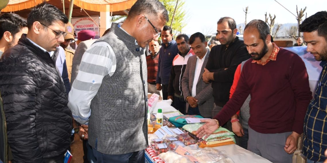 Shailendra Kumar visits Patrara Panchayat of Sunderbani Block; reviews development projects