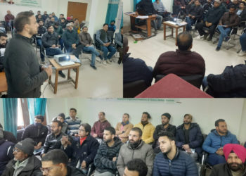 Training under Holistic Agriculture Development programme held for technical staff at Ramban