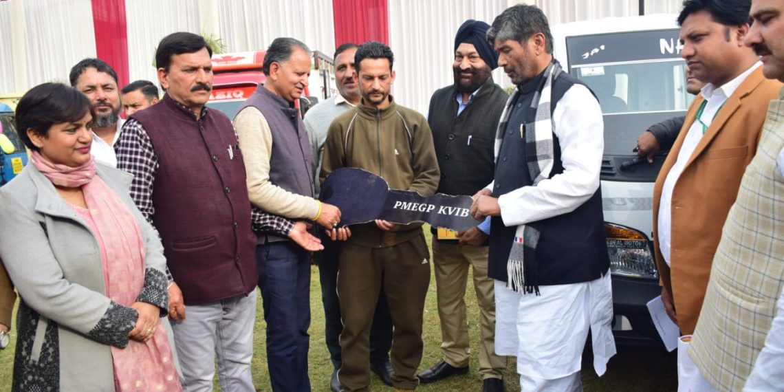 Public Outreach Programme  Union Minister visits Samba; Inaugurates development works, visits progressive walnut processing unit