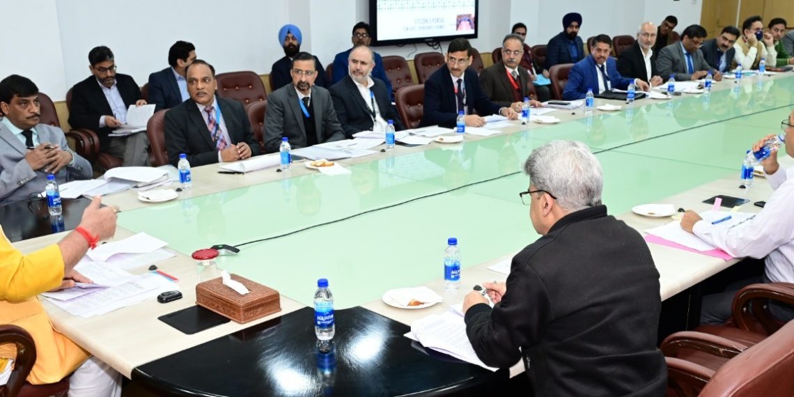 LG Sinha chairs high-level meeting of Public Sector Banks & other Financial Institutions