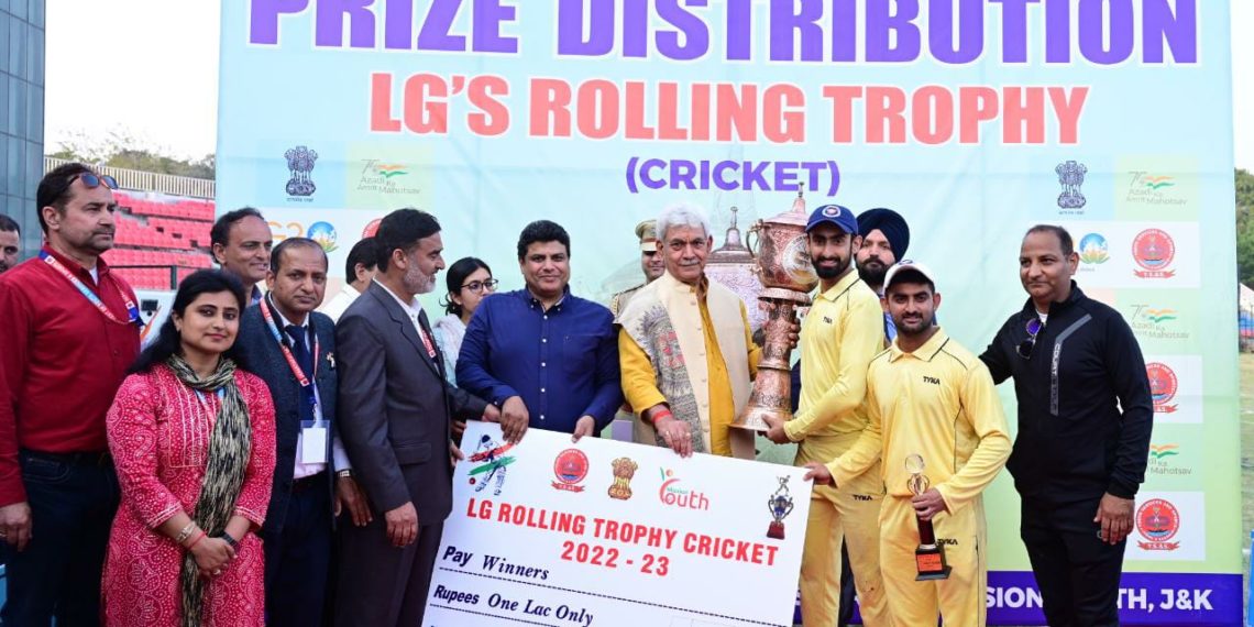 Kashmiri youth have replaced stones with cricket bat, hockey, badminton: LG Manoj Sinha