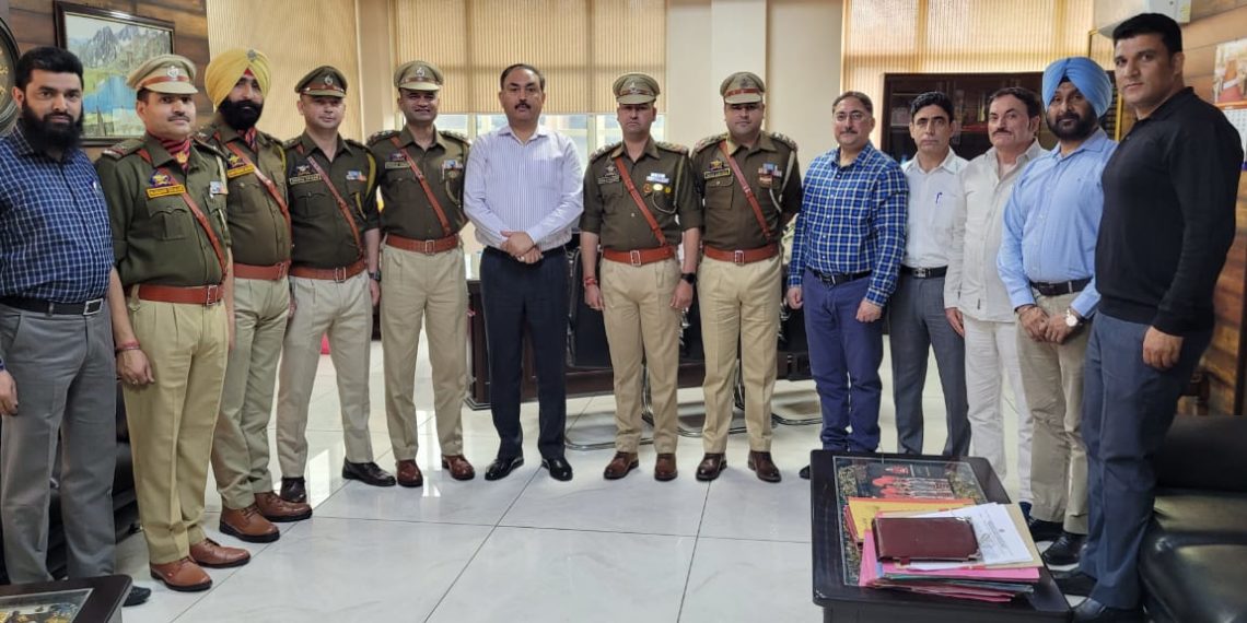 ADGP Security decorates newly promoted Inspectors, ASIs of JKP
