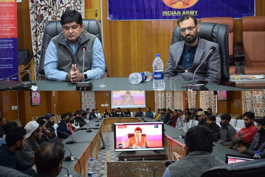 ARO Srinagar organises Awareness camp on Agniveer scheme for Army Recruitment at Kulgam